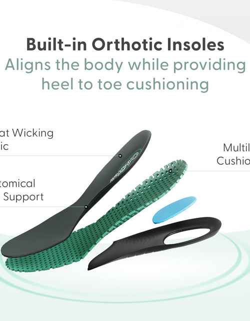 Load image into Gallery viewer, Proven Plantar Fasciitis &amp; Foot Pain Relief Arch Support Orthopedic Men'S Leather Slippers Asheville
