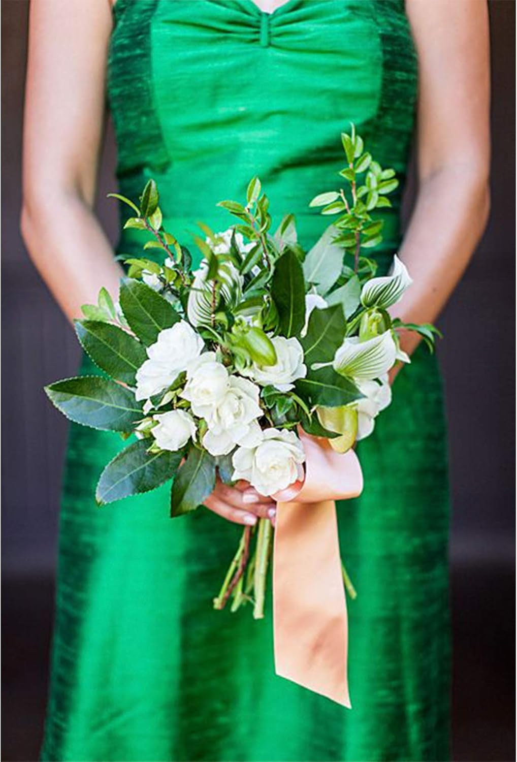 1-1/2 Inches Wide Double Faced Polyester Peach Satin Ribbon Continuous Ribbon- 25 Yard, Perfect for Wedding, Gift Wrapping, Bow Making & Other Projects