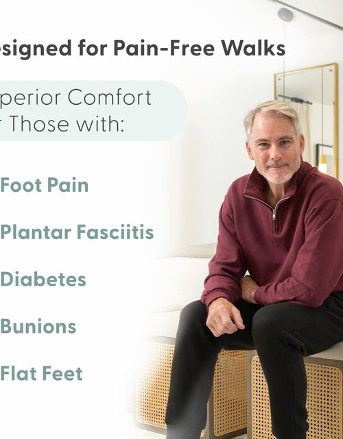 Load image into Gallery viewer, Proven Plantar Fasciitis &amp; Foot Pain Relief Arch Support Orthopedic Men'S Leather Slippers Asheville
