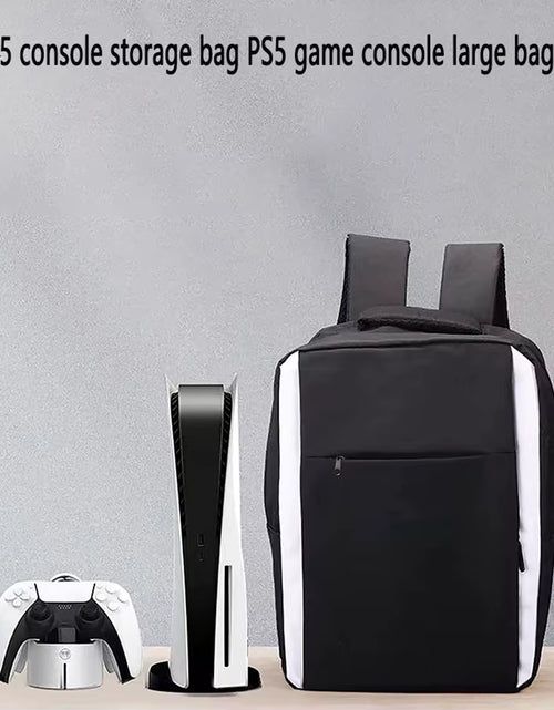 Load image into Gallery viewer, Suitable for PS5 Console Storage Bag, PS5 Game Accessories Storage Bag, PS5 Console Backpack, Portable Backpack for Going Out
