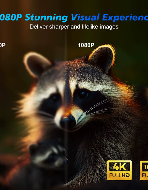 Load image into Gallery viewer, Android 11 4K Smart Projector 580ANSI 1920*1080P Full HD Wifi6 BT5.0 Allwinner H713 Voice Control Home Cinema Theater
