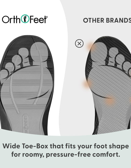 Load image into Gallery viewer, Innovative Orthopedic Slippers for Men - Ideal for Plantar Fasciitis, Foot &amp; Heel Pain Relief. Arch Support Slippers, Cushioning Ergonomic Sole &amp; Extended Widths - Asheville
