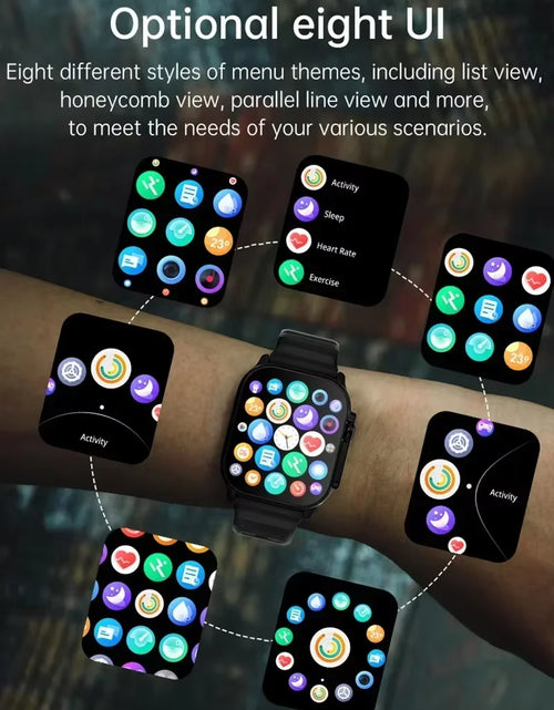 Load image into Gallery viewer, Smart Watch Bluetooth Talk Smartwatch Message Alert Heart Rate Monitor Sports Watch for Android IOS Men Women
