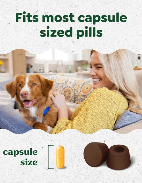 Load image into Gallery viewer, Pill Pockets for Dogs Hickory Smoke Large, Capsule Size Soft Dog Treats, 7.9 Oz (30 Pk)
