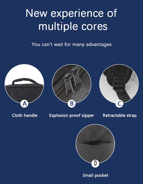 Load image into Gallery viewer, Suitable for PS5 Console Storage Bag, PS5 Game Accessories Storage Bag, PS5 Console Backpack, Portable Backpack for Going Out
