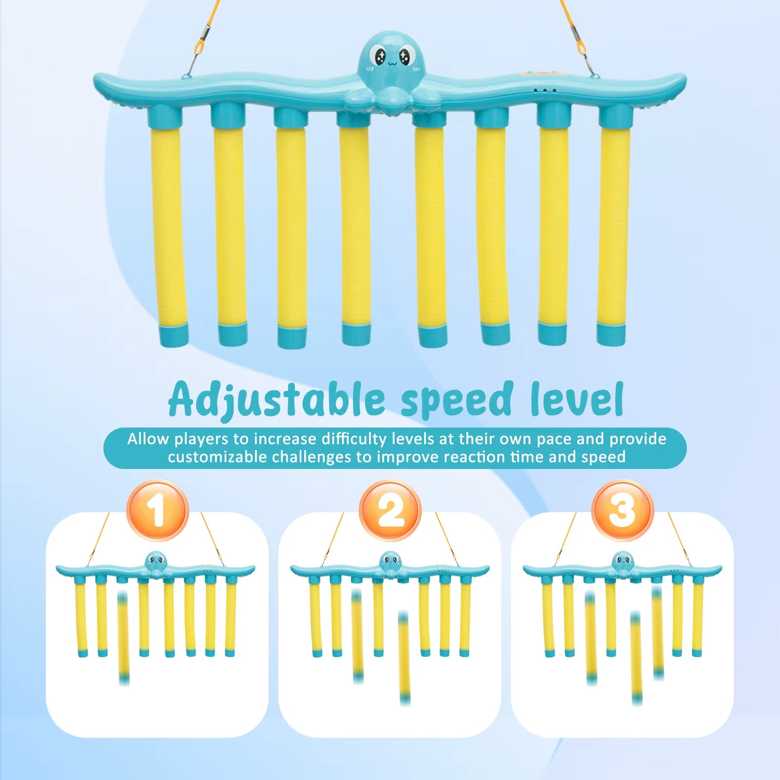 Challenge Falling Sticks Game Kids Stick Catching Toy Training Reaction Hand Eye Educational Parent-Child Interactive Toy Sports