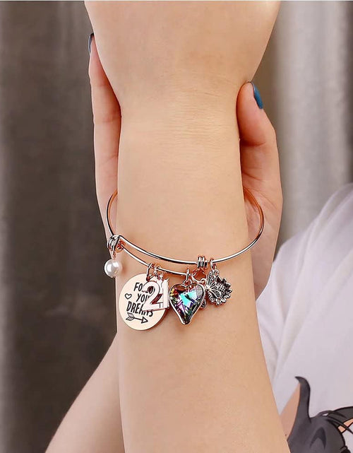 Load image into Gallery viewer, Birthday Gifts for Women Girls Bracelet, Birthday Charm Bracelets 10Th 20Th 30Th 40Th 50Th 60Th 70Th 80Th 90Th Birthday Gift for Daughter, Sister, Friend, Teen Girls, Mom, Grandma

