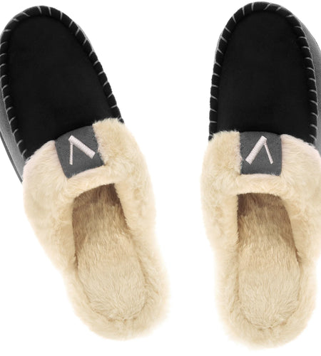 Men'S Scuff Slippers Memory Foam Slip on Shoes Moccasin Style House Shoes Indoor Outdoor