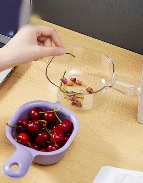 Load image into Gallery viewer, Dopamine Double-Layer Drain Basket – Wash &amp; Strain in Style
