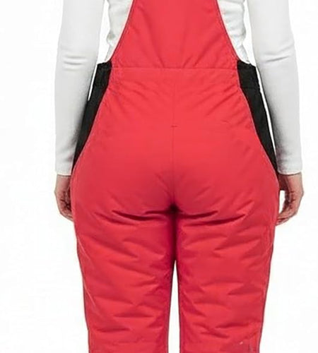 Womens Insulated Water Resistant Ski Snow Bib Pants