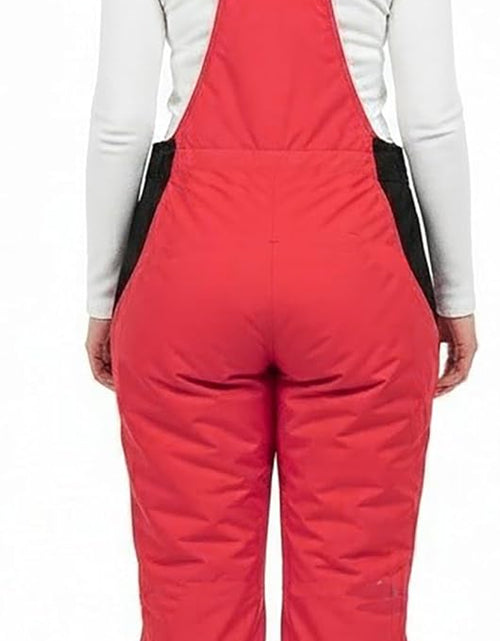 Load image into Gallery viewer, Womens Insulated Water Resistant Ski Snow Bib Pants
