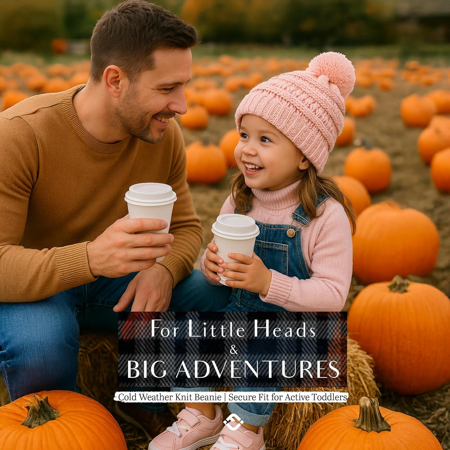 Kids Beanie Baby Toddler Cable Knit Children’S Pom Winter Hat